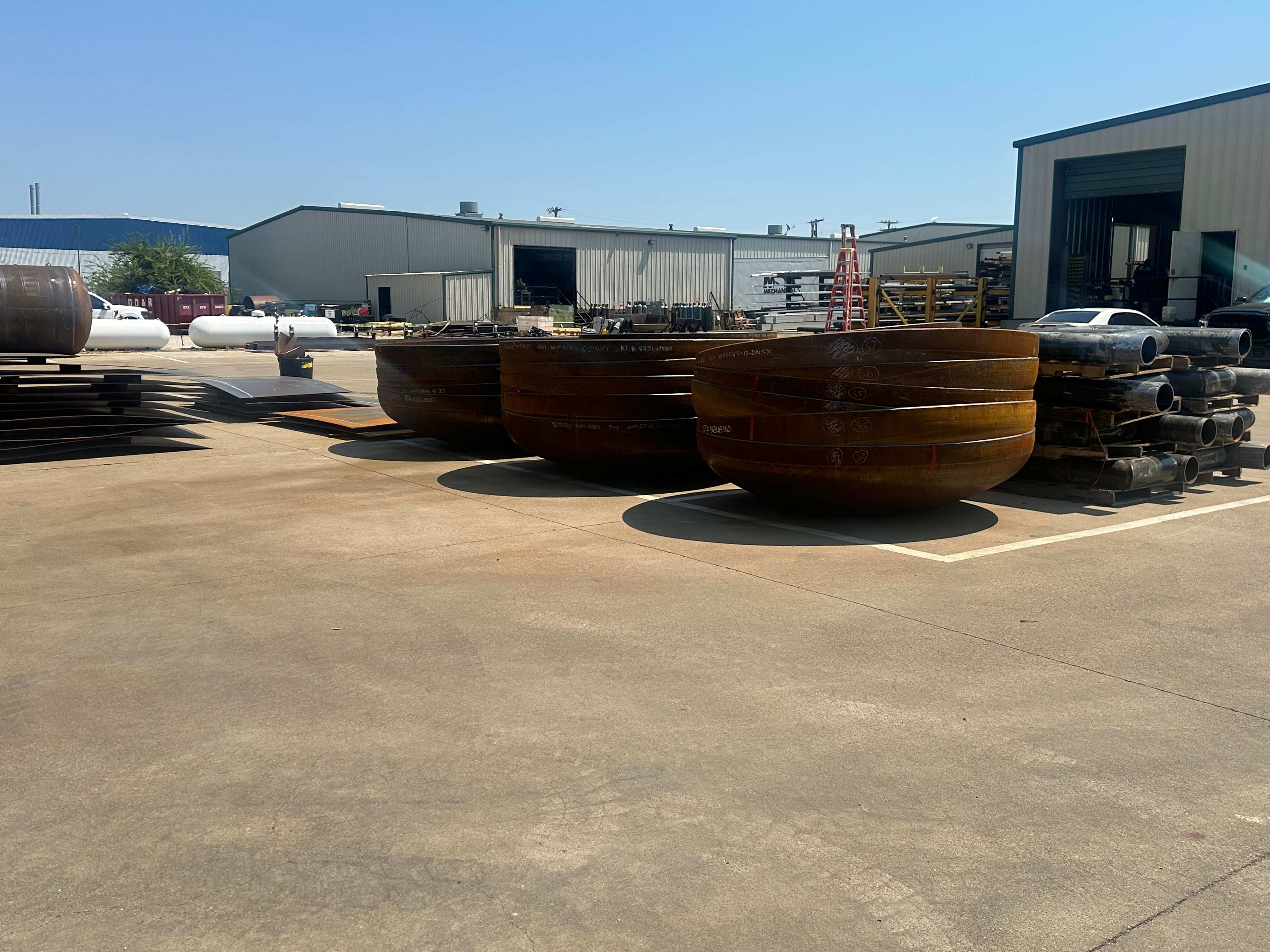 End Caps for Pressure Tanks by MSM Tanks